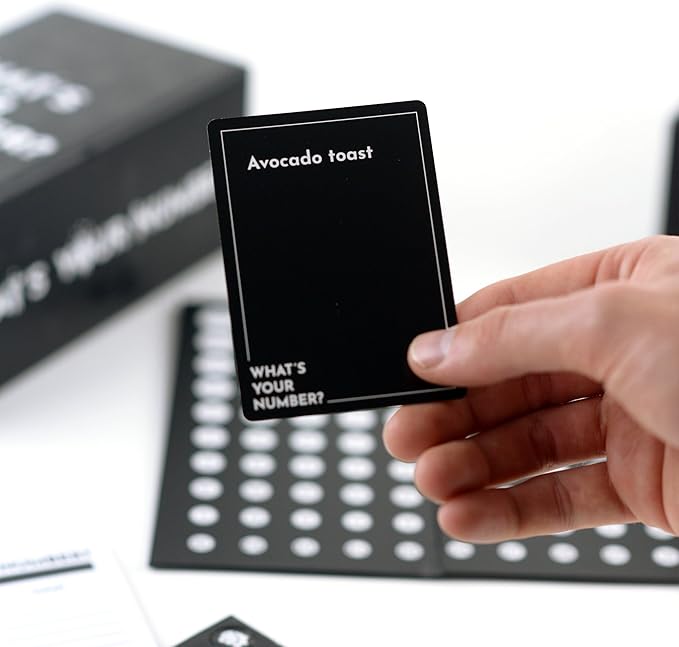 What's Your Number? Card Game: The Game of Polarizing Opinions - Family Edition