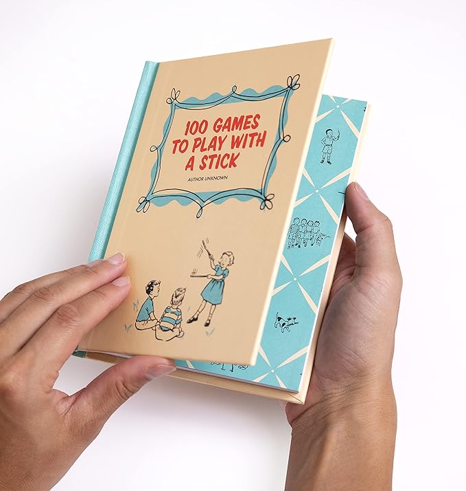 100 Games to Play with a Stick [A Hilarious Parody Book & Gag Gift]