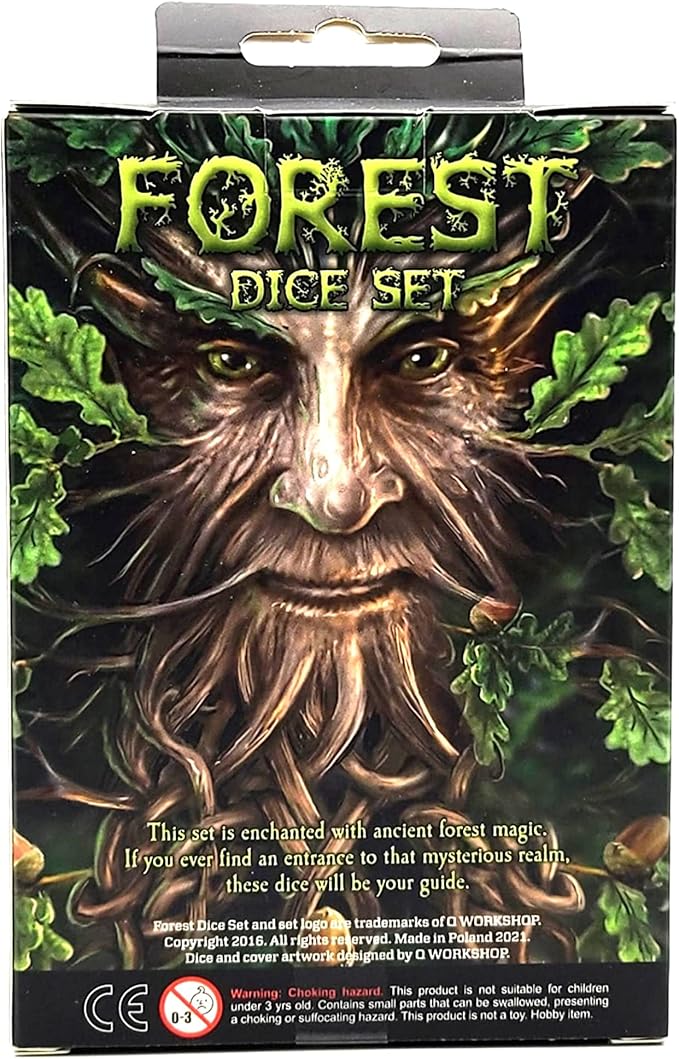 Q-Workshop Forest Dice Set: Tundra