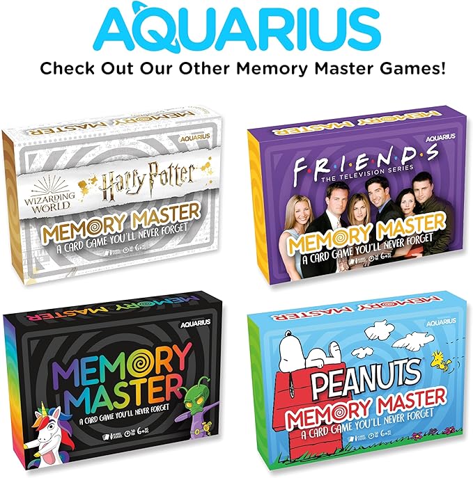 AQUARIUS - Rick and Morty Memory Master Card Game