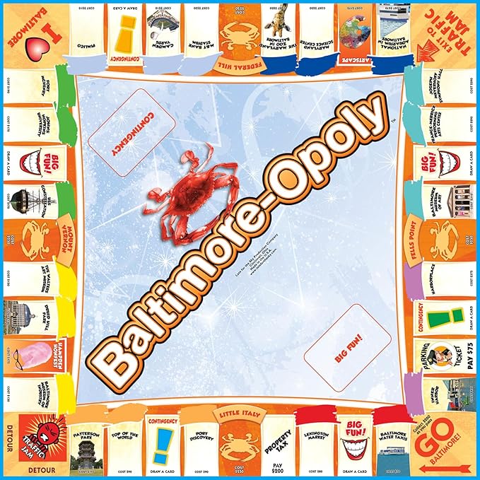 Late For the Sky Baltimore-opoly