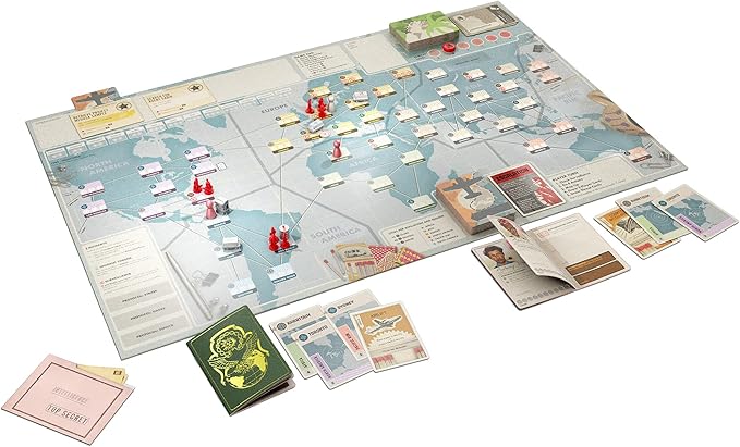 Pandemic Legacy Season 0 Board Game | Board Game for Adults and Family | Cooperative Board Game | Ages 14+ | 2 to 4 Players | Average Playtime 60 Minutes | Made by Z-Man Games