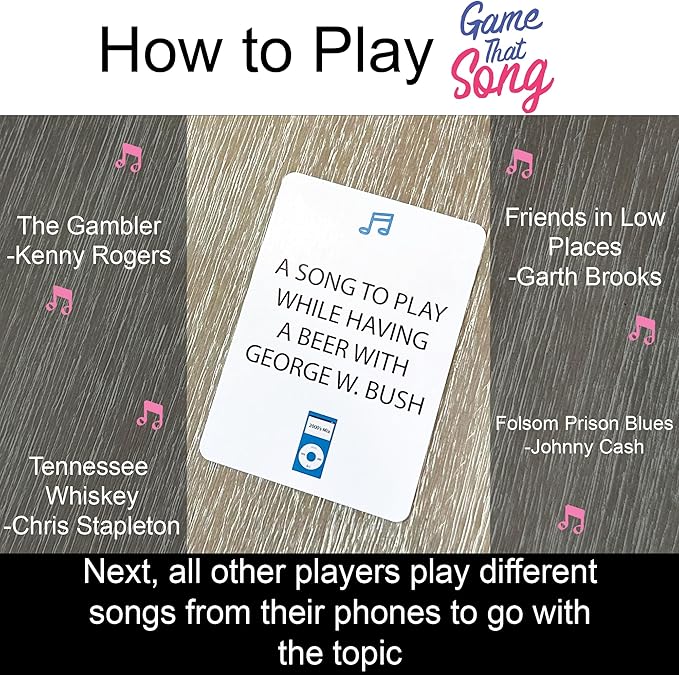 2000's Mix Expansion - 50 New Cards - Music Card Game for Family, Adults, and Teens. Hilarious, Addictive, and Competitive Fun for Game Nights!