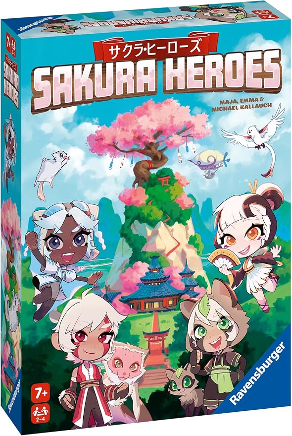 Ravensburger Sakura Heroes – A Fast-Paced Dice Game for Anime Fans Ages 7 and Up