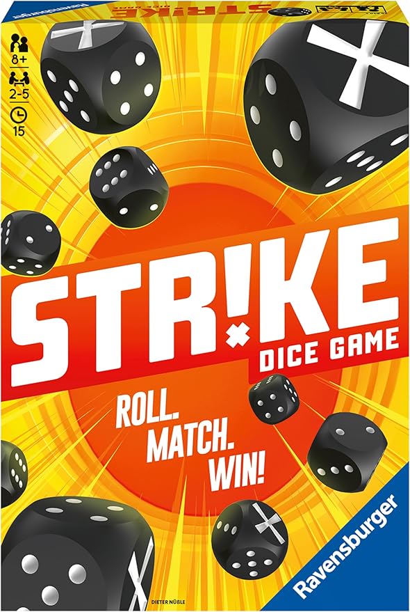 Ravensburger Strike - Brain-Teasing Dice Game for Kids and Adults | Fun Matching Activity | Engaging Memory Enhancer | Unmatched Replay Value