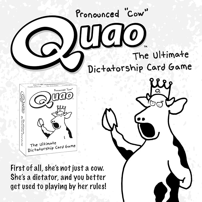 Wiggity Bang Zobmondo Quao Card Game, Fun Party Game for Social Groups, Teens, Students, and Families