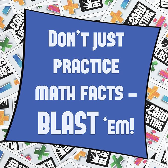 Card Blasting Number Ninja Math Games for Kids 6-8 | Learning & Education Toys | Multiplication Game | Smart Game | Learning Game |Math Games for Kids 8-12