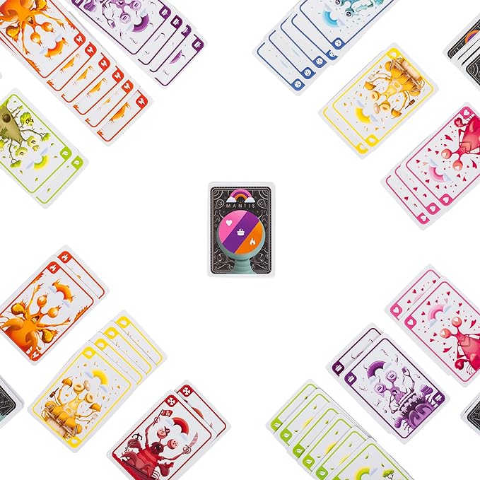 Exploding Kittens Mantis 2-6 Players - Ages 7+ - 10 Minutes to Play - Cutthroat Matching Card Game - Ideal for Party, Family Game Night, Kid and Adult