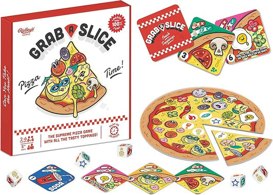 Ridley's Grab a Slice: The Supreme Pizza Party Game with All The Tasty Toppings!