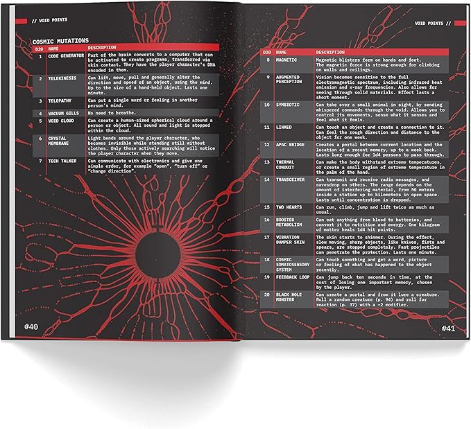 Free League Publishing Death in Space RPG - Hardcover Book - Future Space Role Playing Game, Multicolor