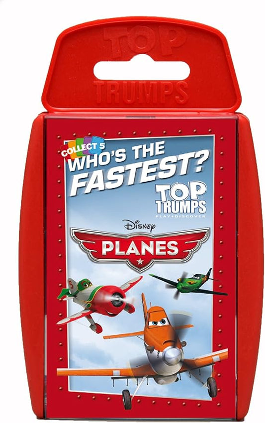 Top Trumps Disney Planes Playing Card Game for 2 Players
