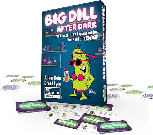 A Big Dill After Dark — The Adult Party Card Game for Bold Laughs and Epic Game Nights. Perfect for Parties, Groups, or Friends Seeking Unfiltered Fun and Lasting Memories!