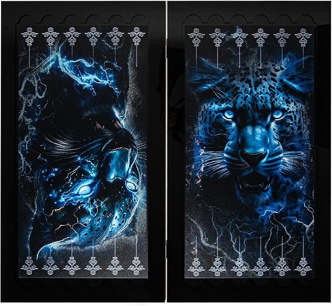 Backgammon Set (Blue Lion)