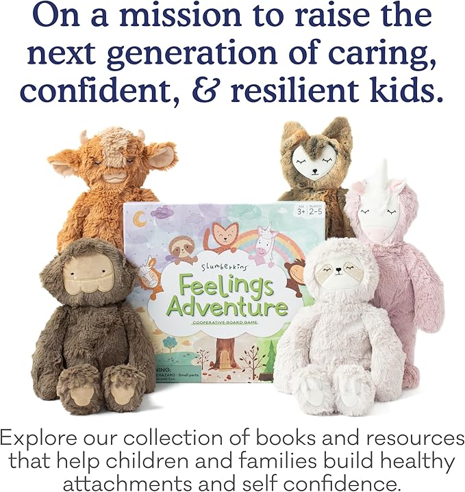 Slumberkins Feelings Adventure Board Game - Cooperative Game for Kids, Parents & Teachers