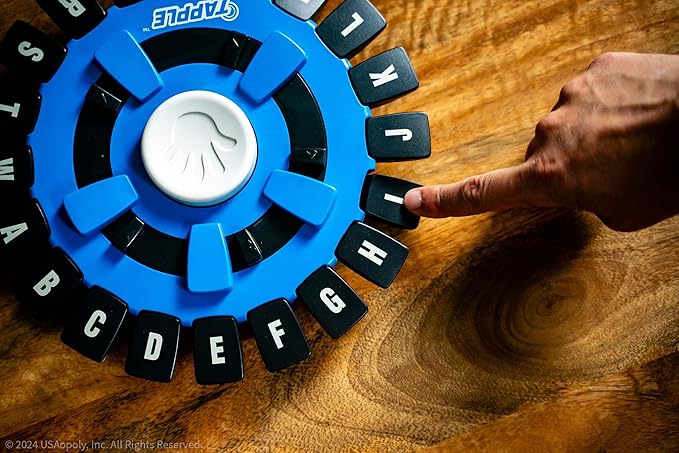 USAOPOLY TAPPLE® Word Game | Fast-Paced Family Board Game | Choose a Category & Race Against The Timer to be The Last Player | Learning Game Great for All Ages (1 Pack)