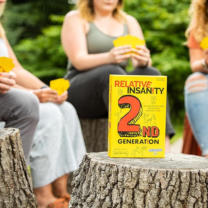 Relative Insanity by Jeff Foxworthy - Multi-Player Card Games for Family Night, Ages 14+
