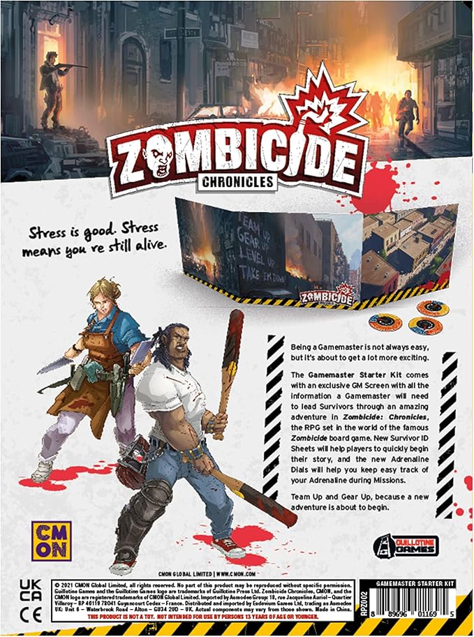 Zombicide Chronicles RPG GameMaster Starter Kit