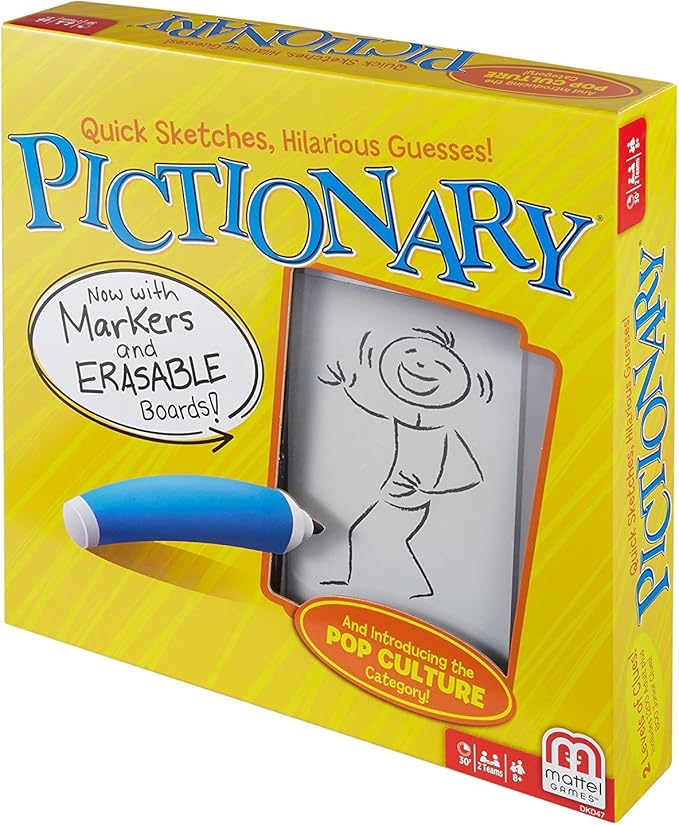 Pictionary Game (Full pack with markers)