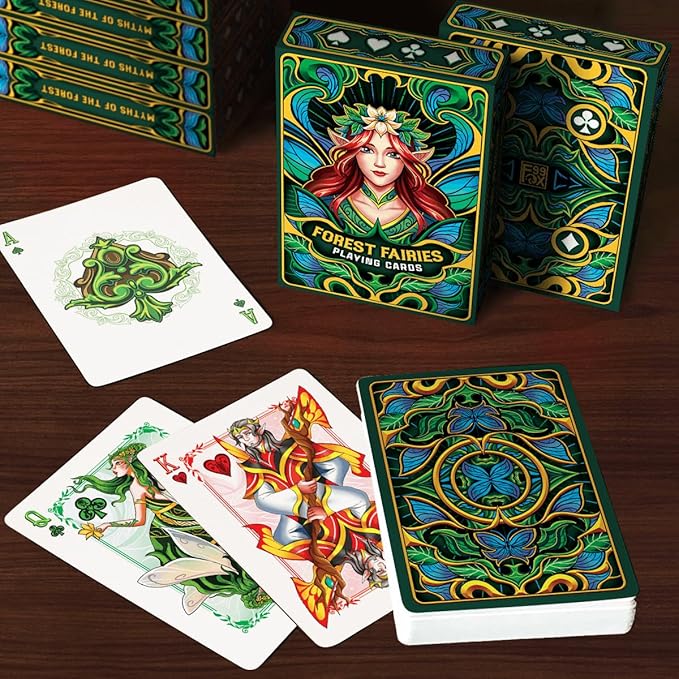 Forest Fairies Playing Cards for Adults Friends Family Funny Fantasy Collection