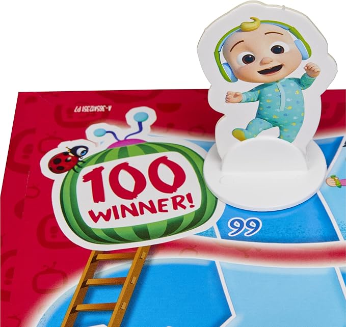 Hasbro Gaming Chutes and Ladders: CoComelon Edition Board Game for Kids | 2-4 Players | Preschool Back to School Gifts | Ages 3+ (Amazon Exclusive)