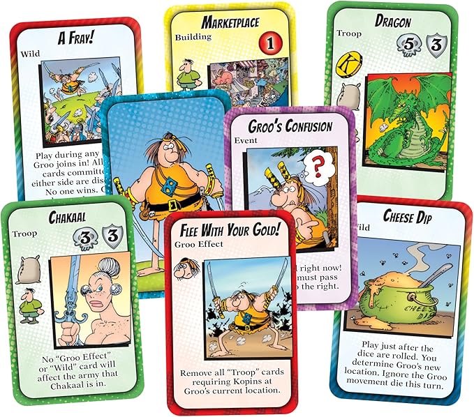 Groo The Game by SJG, Strategy Board Game