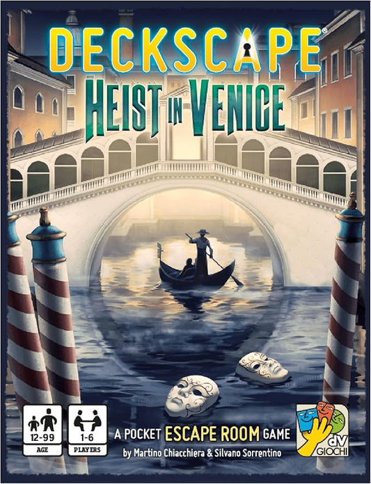 DaVinci Games Card Games Deckscape - Heist in Venice SW