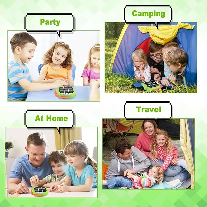 Electronic Tic Tac Toe Bolt Game, 3-in-1 My Mytactoe Digital Tic Tac Toe Game, Travel Board Fidgets Games for Kids 4 8 12, Brain Memory Games for Kids, Birthday Toy for Girl Boy