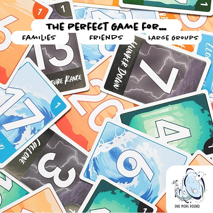 Flip N' Forecast - The Ultimate Prediction Card Game for Family Game Night - Best New Addition to Your Board Games for Teens - 2-8 Players, Ages 6+