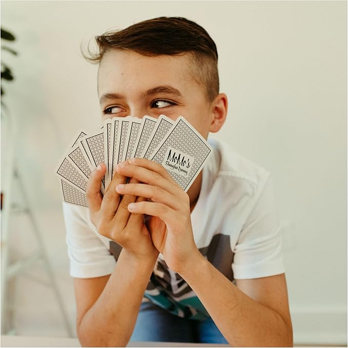 Spin Master Games, SolidRoots Momo's Shanghai Rummy Card Game, 2-5 Player Rummy Game | Family Games | Travel Games | Adult Games | Camping Games | Party Games for Adults & Kids 8+