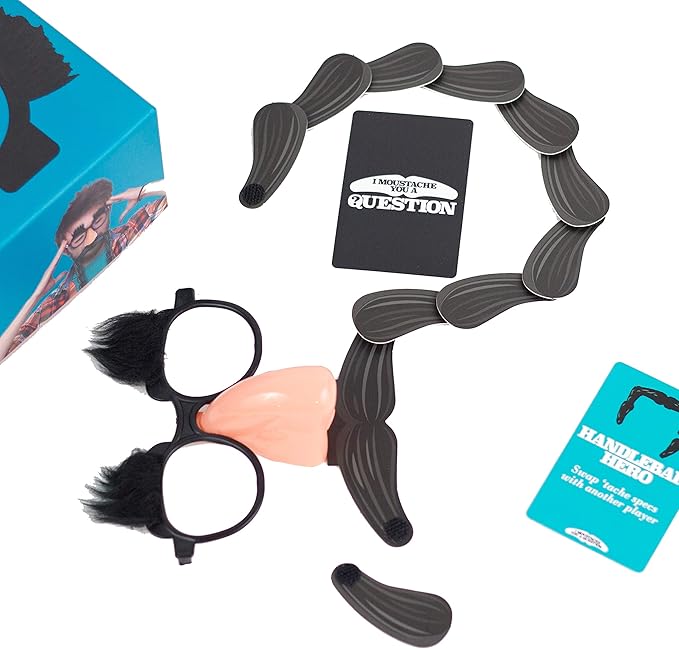 I Moustache You A Question Party Game | 4-6 Players
