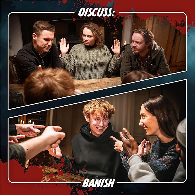 The Deceivers – Murder Mystery Party Game | Like Werewolf | Adult Board Game Night, Family Games, Secret Spy Games & Traitor Role-Playing | Bluffing, Deception, and Strategy - CRYPTIC KILLERS