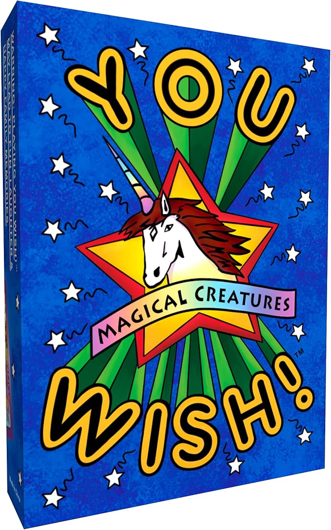 Magical Creatures Go Fish Card Game - Family Card Game for Kids and Adults, Great for Family Night, Fun for All Ages