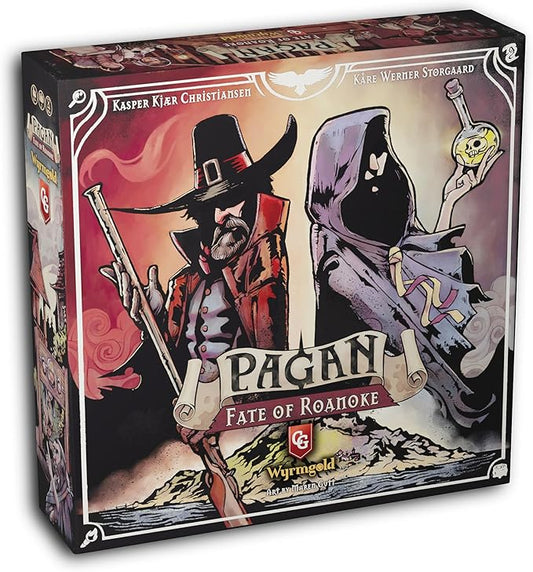 Pagan: Fate of Roanoke - Dueling Witch & Hunter Asymmetrical Deduction Card Game Filled with Intrigue & Mystery, 2 Players, 60 Mins