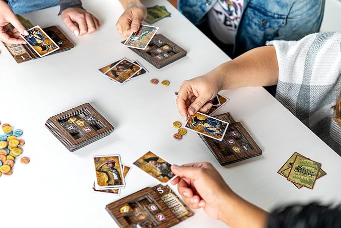 Strategy Board Games Bidding Game Calliope ShipShape Mixed Colors From the Makers of Tsuro and Roll For It Gift for Adults Family Kids