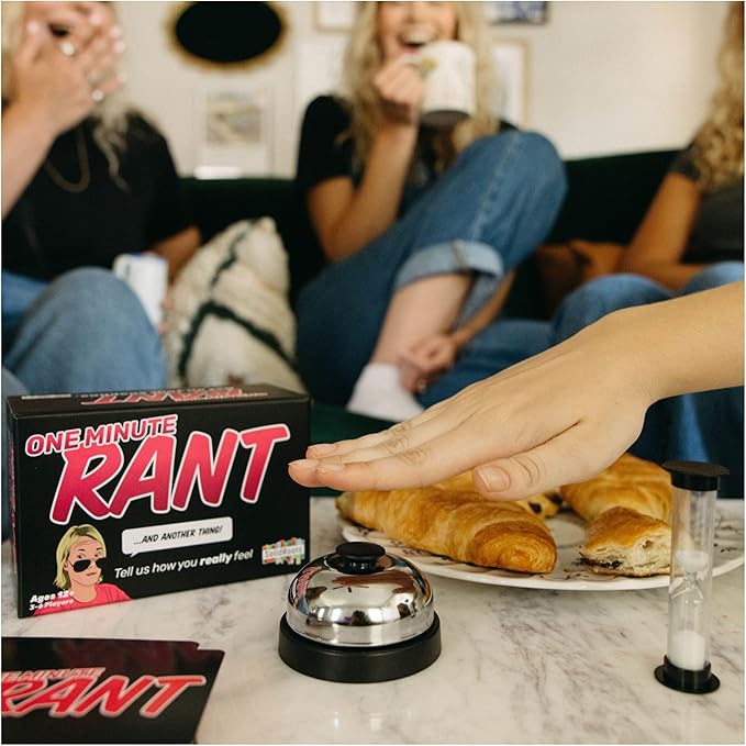 Spin Master Games, SolidRoots One Minute Rant- for People Who Love Controversy | Adult for Night | Party for Adults | Adult for 3-6 Players Ages 12+