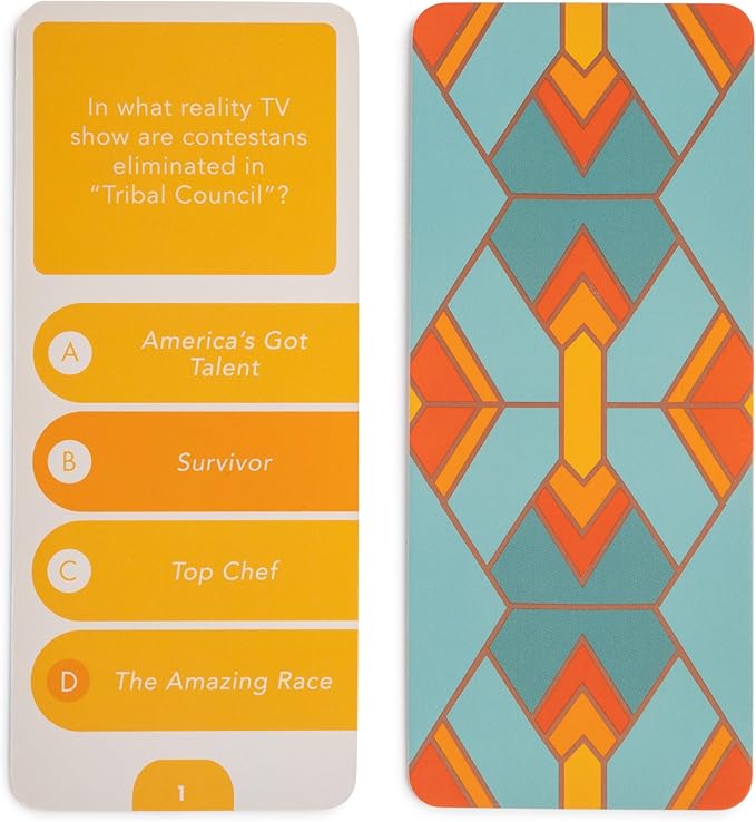Skyline Collection Trivia Set - General Knowledge Trivia, 140 Question Cards - Game Night Entertainment for Families & Friends