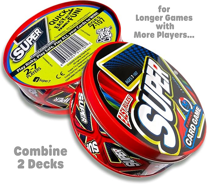 Super 7 Family Card Game