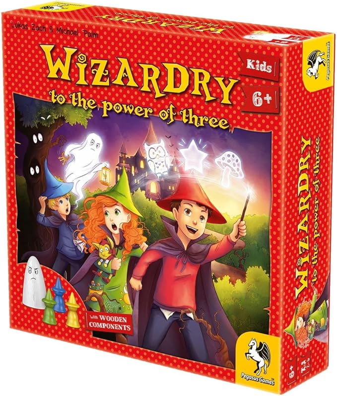 Pegasus Spiele Wizardry to The Power of Three , Red