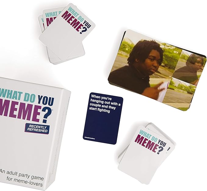 WHAT DO YOU MEME? Core Game (Original Version) – The Hilarious Adult Party Game for Meme Lovers