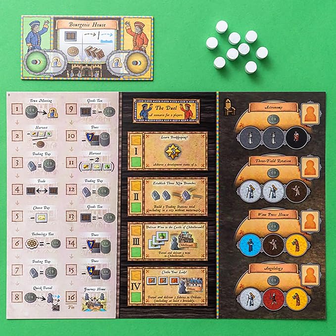 : Orleans, Invasion Expansion, Strategy Board Game, 2 to 5 Players, 90 Minute Play Time, Ages 12 and Up