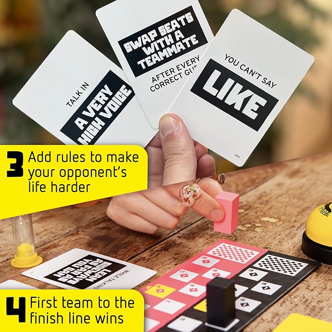 You Can't Say UMM: A Party Game for Families and Adults, Fast-Paced Family Word Game, Must Have for Board Night, Bonus Content Included