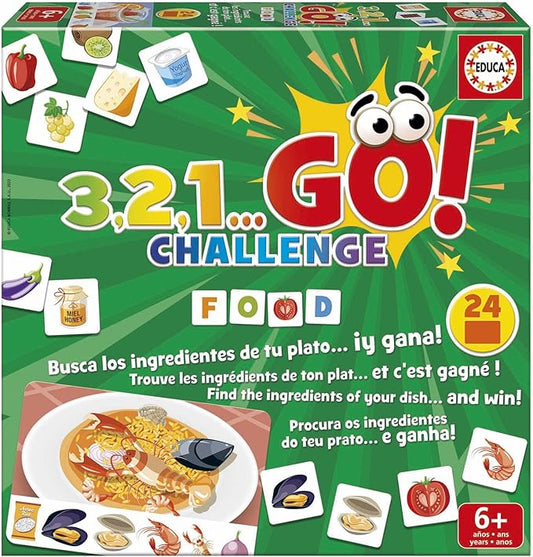 Educa 3,2,1 GO Challenge Food