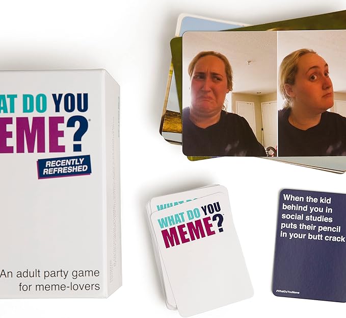 WHAT DO YOU MEME? Core Game (Original Version) – The Hilarious Adult Party Game for Meme Lovers
