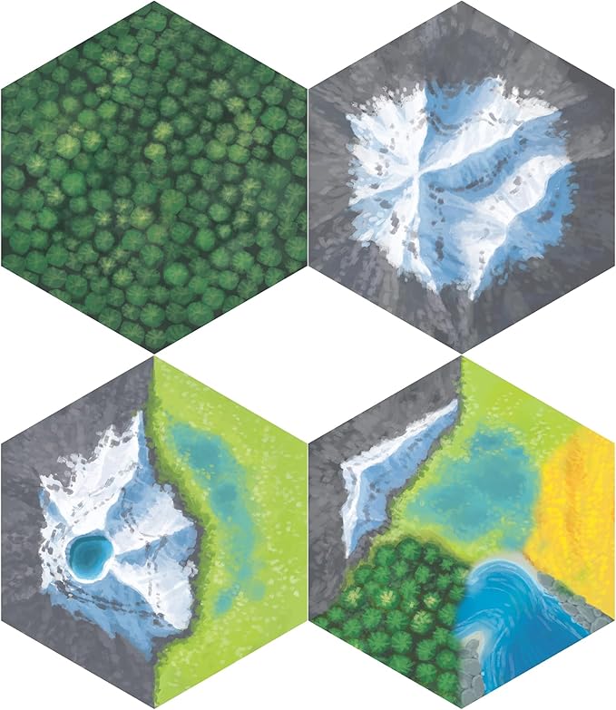 AEG & Flatout Games | Cascadia: Rolling Hills Roll & Write Puzzly Dice Game | Explore The Pacific Northwest, Build Ecosystems | Ages 10+ | 1-4 Players