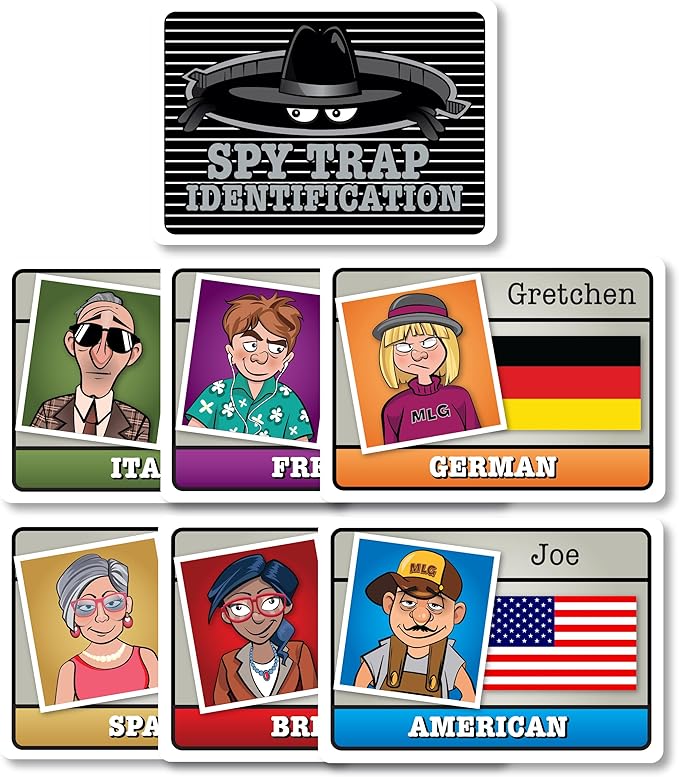 SPY Trap: Welcome to The Thrilling World of Espionage! Bluff Your Way Through a high Stakes Bidding Game. Crack Open a File to Reap The Rewards but Beware of The Hidden Traps.