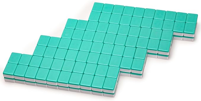 Yellow Mountain Imports Set of 166 American Mahjong Tiles, Pepper (Tiles Only Set) - Made