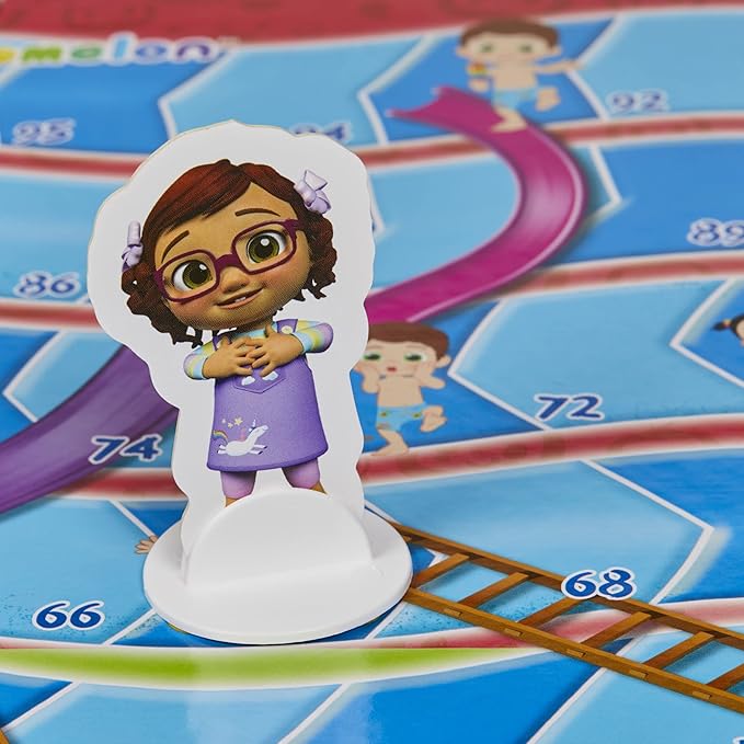 Hasbro Gaming Chutes and Ladders: CoComelon Edition Board Game for Kids | 2-4 Players | Preschool Back to School Gifts | Ages 3+ (Amazon Exclusive)