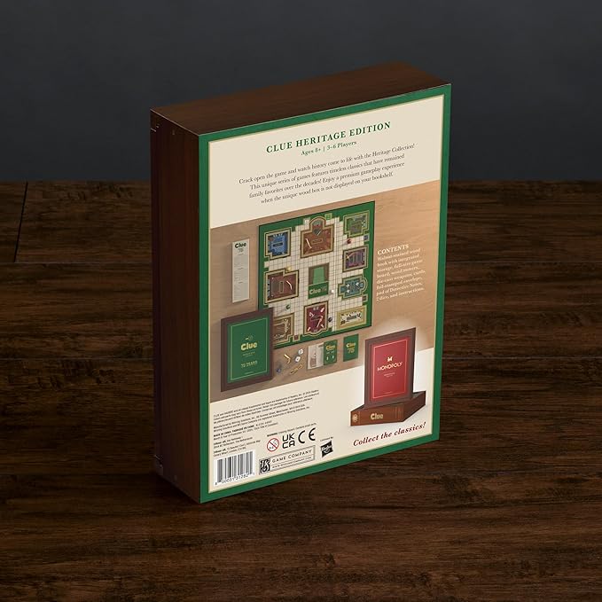 WS Game Company Clue Heritage Edition