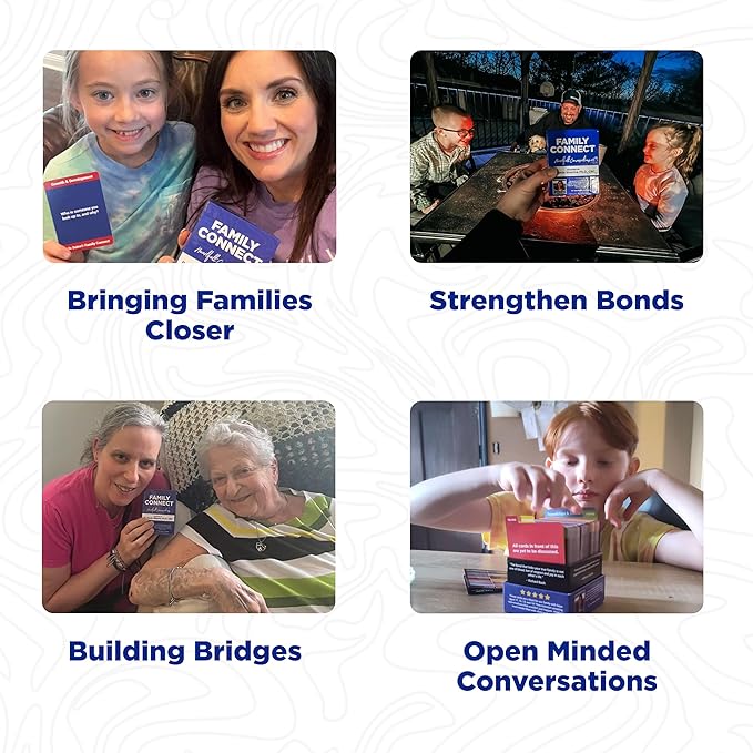 LifeSutra Family Card Games - 150 Conversation Cards for Families, Fun Adults & Teens/Kids Therapy, Relationship & Road Trip Games