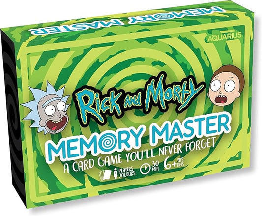 AQUARIUS - Rick and Morty Memory Master Card Game